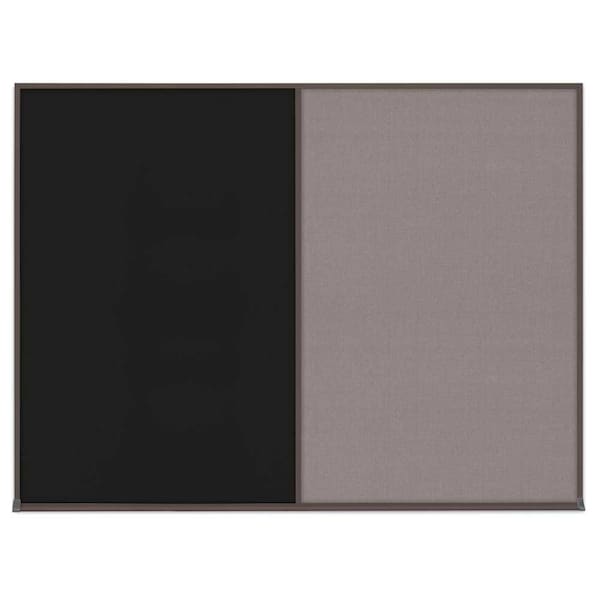 Triple Door Radius Corkboard, 72"X48", B